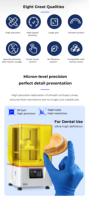 Imprimante 3D à résine photopolymère LCD 8K Yidimu industrielle 10,3 pouces, USB, pour la fabrication additive dentaire et les modèles d'implants – Meilleures ventes