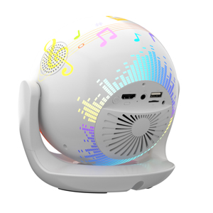 Portable <b>Projector</b> <b>Speaker</b> Ball Smart Mini <b>Projector</b> with Built-in <b>Speaker</b> for Home Party Kids Learning - Product Image 2