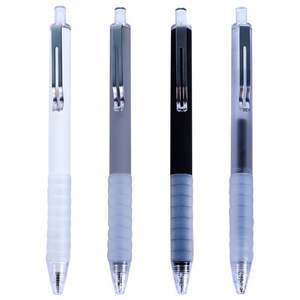 Bolígrafo de Gel de Silicona Suave Negro de 0.5 mm, de Secado Rápido, de Alta Calidad, para Exámenes Estudiantiles y Firmas Comerciales - Product Image 1