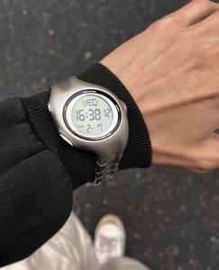 <span class=keywords><strong>Montre</strong></span> numérique de luxe pour <span class=keywords><strong>homme</strong></span>, bracelet sport lumineux, <span class=keywords><strong>montre</strong></span> à aiguille des secondes, réveil dédié pour <span class=keywords><strong>homme</strong></span>, Relojes - Product Image 3
