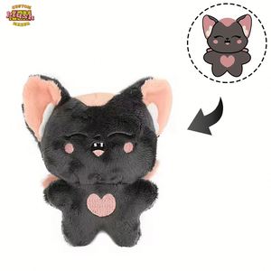 CustomPlushMaker พวงกุญแจตุ๊กตาแบบตั้งได้ ตุ๊กตา Kpop น่ารัก นุ่มนิ่ม ตุ๊กตาขนนุ่ม MOQ ต่ำ รับออกแบบตุ๊กตาของคุณเอง - Product Image 3