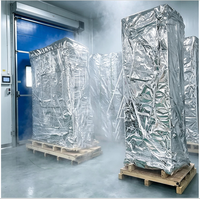 Tissu tissé en aluminium haute barrière, anti-rouille, résistant à l'humidité, largeur 150 cm, pour emballage d'exportation