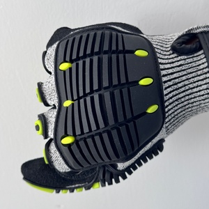 قفازات عمل احترافية معتمدة من TPR، قفازات أمان للعمل شديدة التحمل مطلية بالنتريل عالية الجودة - Product Image 6