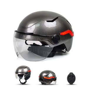 หมวกกันน็อคจักรยานไฟฟ้าอเนกประสงค์มีตัวบ่งชี้การเลี้ยวซ้ายขวาแบบไร้สายหมวกกันน็อคอัจฉริยะสำหรับการเดินทางในเมืองสำหรับผู้ขับขี่กลางคืน - Product Image 2