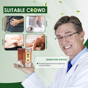 Parches Herbales para el Estómago, Adhesivos Gastrointestinales para el Ombligo, Indigestión, Hinchazón, Diarrea, Espasmos, Hierbas Chinas, Yeso, 10 Piezas/caja - Product Image 5