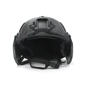 CMXX camouflage fast armour helmet aramid helmet with ear protection can pass the US test