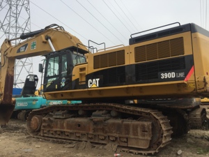 EPA รถตักก่อสร้างรถขุดตีนตะขาบ390 Cat390f มือสองสภาพดี - Product Image 4