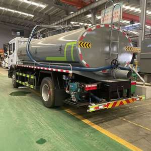 Dongfeng 12000 litros 12ton Camión de aguas residuales 4x2 diesel 6 Ruedas Camión de limpieza de inodoros Camión de aguas residuales de <span class=keywords><strong>alcantarillado</strong></span> - Product Image 2