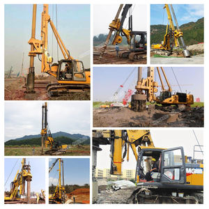 Mesin Pemancang Tiang Pancang Putar Tipe Kecil Hidrolik Penuh yang Dipasang pada Excavator 30m - Product Image 5