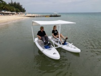 Planche de SUP gonflable électrique, bateau catamaran, stable, prêt pour la dérive, écologique, léger, surf, PVC, plongée, sport, yacht