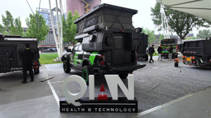 <span class=keywords><strong>Camper</strong></span> Qian TP03, <span class=keywords><strong>Camper</strong></span> Desmontable Ligero y Plegable para Camioneta, <span class=keywords><strong>Camper</strong></span> Todoterreno para Ram <span class=keywords><strong>Gladiator</strong></span> - Product Image 4
