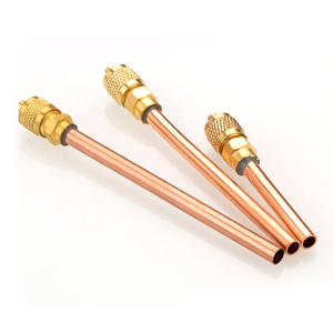 Điều hòa không khí một cách van Brass dịch vụ van phụ kiện điện lạnh loại áp lực van - Product Image 1