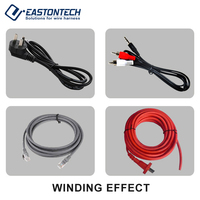 Máquina Bobinadora de Alambre EASTONTECH EW-20A, Enrolladora Automática de Cables, Máquina para Enrollar y Retorcer Cables Eléctricos