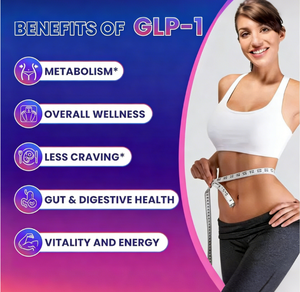 Cápsulas de Suplemento GLP-1 de Fábrica GMP, Veganas, Keto, para Pérdida de Peso, Energía y Metabolismo, Quema de Grasa, Control del Apetito, Salud Intestinal - Product Image 2