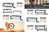 Handlebar Sepeda Gunung dan Sepeda Jalan dari Aluminium Alloy dengan Harga Pabrik Murah, Dapat Disesuaikan, dan Finishing Anodized Berwarna