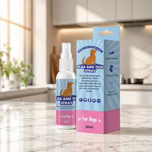 Sprays <span class=keywords><strong>anti</strong></span>-puces et <span class=keywords><strong>anti</strong></span>-tiques personnalisés aux huiles essentielles végétales pour animaux domestiques et chiens - Répulsifs contre les insectes - Tue-puces et <span class=keywords><strong>anti</strong></span>-tiques - Product Image 1