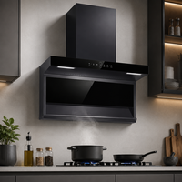 Hotte de cuisine intelligente pour la maison, électrique à commande tactile, 7 types, hotte de cuisson fine, campana de cocina fournisseur
