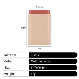 Weekly 7 Day Pill Box Organizer <b>Plastic</b> <b>Pocket</b> Size Portable Cute Medicine Capsule Case Container for Travel - Product Image 4