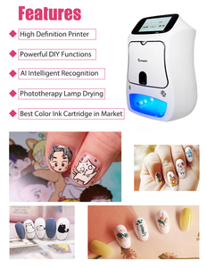 3D Marble Nail Art Printer Instrument Professional Automatic Beauty Personal Care V12 10s Quick Printing Elegant Design Machine - Product Image 4