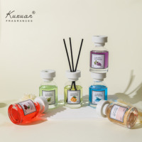 Diffuseur à Bâtonnets 120ml Ventes Chaudes Luxe Huile Essentielle Naturelle Arôme Parfum pour Maison Chambre Bureau Désodorisant