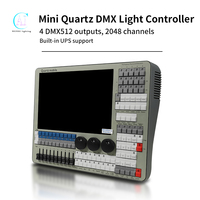 Console d'éclairage mobile AICPOSE Quartz Little Quartz pour événements scéniques DMX 512 Mini contrôleur Quartz