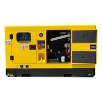 Groupe électrogène diesel silencieux à châssis ouvert CITY LION GFS-R33 20-50 kW 50 Hz, démarrage automatique, démarrage à distance, ATS, haute efficacité, refroidissement par eau