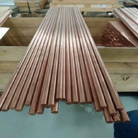Barre en bronze d'aluminium C86300 C95400, barre ronde plate, barre en alliage de cuivre haute résistance