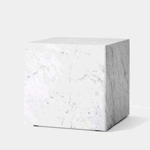 KUMUSI MUEBLES Convenience Concepts Mesa auxiliar Northfield Admiral, mármol blanco natural, 3 piezas por juego - Product Image 1