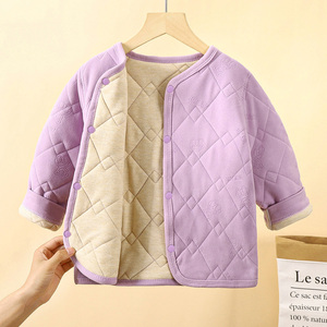 2024 di fabbrica collezione di abbigliamento invernale Unisex Cardigan intimo termico stampato formale stile per uomo e donna bambini - Product Image 5