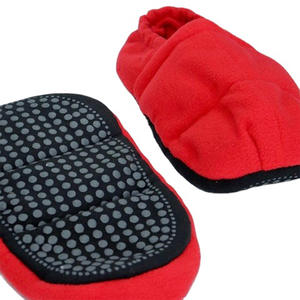 Calentadores de <span class=keywords><strong>pies</strong></span> de linaza para el hogar, zapatos calefactables, zapatillas de mujer calentadas por <span class=keywords><strong>microondas</strong></span> - Product Image 2