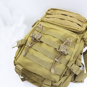 Tactical Backpack <b>Hook</b> MOLLE <b>Clip</b> Expandable Retractable Khaki Plastic Outdoor Bag Accessory Summer 2023 - Product Image 1
