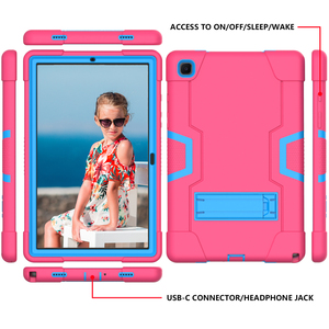 Funda Resistente a Golpes con Soporte para Samsung Galaxy Tab A7 10.4 SM-T500 T505 <span class=keywords><strong>T509</strong></span> - Product Image 3