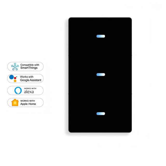 Chuyun Zigbee Smart Switch for Remote Control of Smart Home US Standard Smart Light Switch Tuya Zigbee Smart Switch