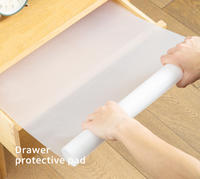 Tapis de table extra long en EVA, moderne et simple, pour tiroirs de cuisine, non adhésif, antidérapant, imperméable, non toxique, résistant à l'huile, transparent