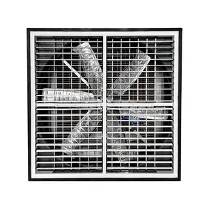 Industrial refrigeration Water cooling large air fan water curtain all-in-one machine wet curtain fan
