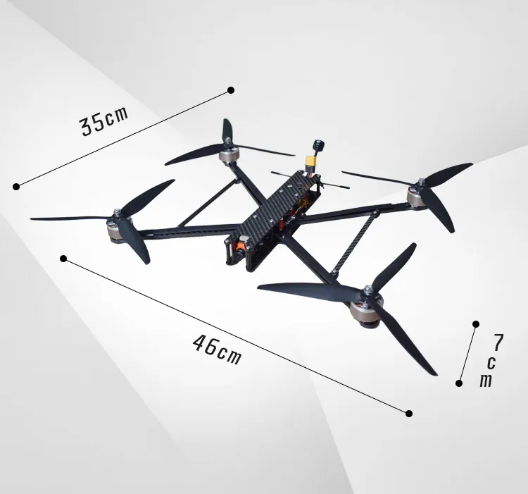 FLH10 drone FPV 10 inci FPV, drone FPV 10 inci, beban 4kg jarak penerbangan 20km, kecepatan penerbangan 120km/jam, baterai drone 8000mah FPV kacamata VR