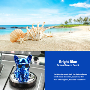 Ambientador de Coche con Fragancia Ligera, Perfume Sólido Duradero, Desodorante con Diseño de Perro, Sin Necesidad de Electricidad para Interiores - Product Image 6