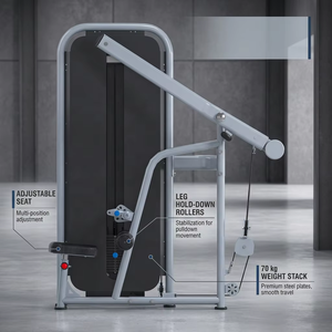 Máquina de Poleas de Grado Comercial con Pila de Pesas para Polea Alta y Baja, para Gimnasio, Entrenamiento de Fuerza de Espalda y Fitness - Product Image 3