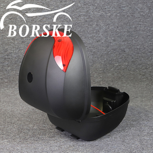 ABS / PP Caja <span class=keywords><strong>para</strong></span> <span class=keywords><strong>Moto</strong></span> Baúl De Motocicleta (con Cerradura y Llave de Repuesto, Volumen de 30 L, Diseño Deportivo) - Product Image 3