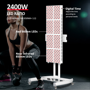 Giao Hàng Nhanh Chóng Dọc Ngang Ánh Sáng Màu Đỏ Trị Liệu Cán Đứng Chúng Tôi Kho Kho Nir Liệu Pháp Màu Đỏ Ánh Sáng Có Thể Tháo Rời Đứng - Product Image 5