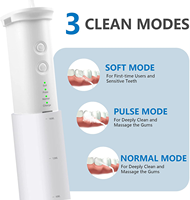 Fil dentaire à eau Kit de fil dentaire intelligent à main Hydropulseur à eau Irrigation des dents propres Soins bucco-dentaires