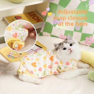 เสื้อผ้าสำหรับ<span class=keywords><strong>แม</strong></span>ว ป้องกันขนร่วง บางเบา สำหรับฤดูร้อน <span class=keywords><strong>ลูก</strong></span>แ<span class=keywords><strong>ม</strong></span>วหย่าน<span class=keywords><strong>ม</strong></span> <span class=keywords><strong>แม</strong></span>่แ<span class=keywords><strong>ม</strong></span>ว ป้องกันหน้าท้อง ครอบคลุมทุกส่วน สำหรับสัตว์เลี้ยง ทำจากเส้นใยโพลีเอสเตอร์ - Product Image 3