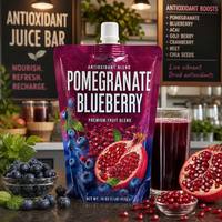 Pochette souple personnalisée avec bec verseur / Sachet d'emballage liquide refermable de qualité alimentaire