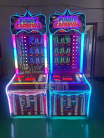 La machine de jeu de rachat d'arcade de carnaval des enfants d'amusement frappent la vente de clown