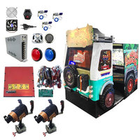 Kit de bricolage de simulateur de jeu de tir à pièces d'intérieur pour l'aventure dans la jungle et les jeux de type poussoir