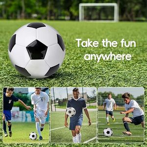 2026 Custom <strong>Soccer</strong> <strong>Ball</strong> Size 3 4 5 Durable Training Match Football with Custom Logo Color Eco Friendly Black Pump Bag - Product Image 5