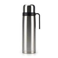 Ensemble de voyage Yerba Mate en acier inoxydable 18/8 de qualité supérieure Uruguay, avec bombilla, thermos et gourde portable pour le camping