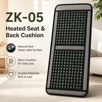 Fournisseur direct d'usine OEM : Masseur portable personnalisé, confortable et chauffant, à double tension, en Germanite, Jade et Tourmaline