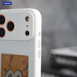VAWI B158 Coque de téléphone DIY à projection intelligente E-ink pour iPhone 13 14 15 16 17 Pro Max, étui personnalisé avec NFC - Product Image 5