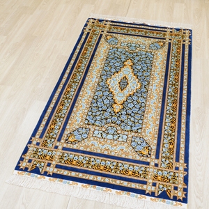 91 cm x 152 elegante alfombra anudada antiguo efecto Toronto <span class=keywords><strong>comprar</strong></span> en línea India hecho a mano de Turquía alfombra de seda - Product Image 2